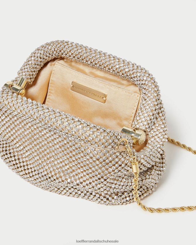Frauen Loeffler Randall Doris Mini-Beutel mit Diamanten Gold Taschen 846824356