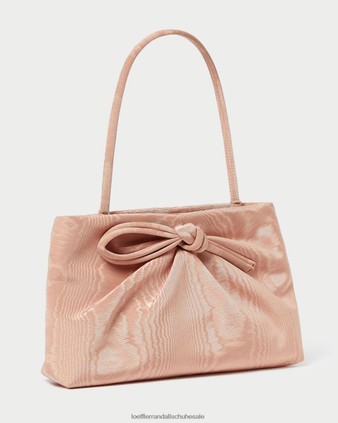 Frauen Loeffler Randall Iona-Clutch mit Puffschleife erröten Taschen 846824378