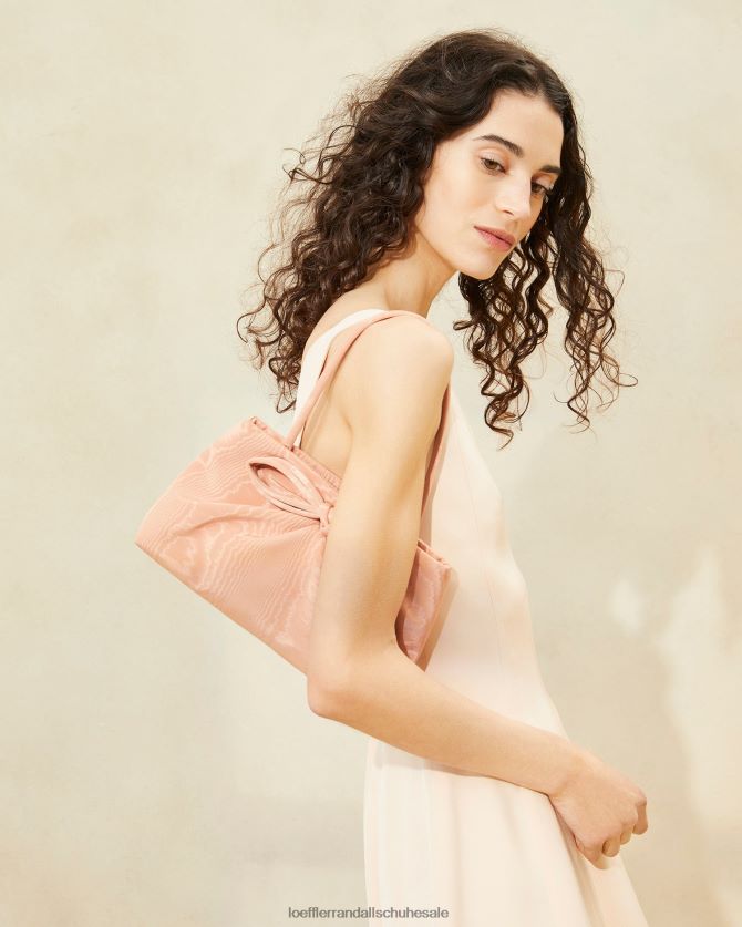 Frauen Loeffler Randall Iona-Clutch mit Puffschleife erröten Taschen 846824378