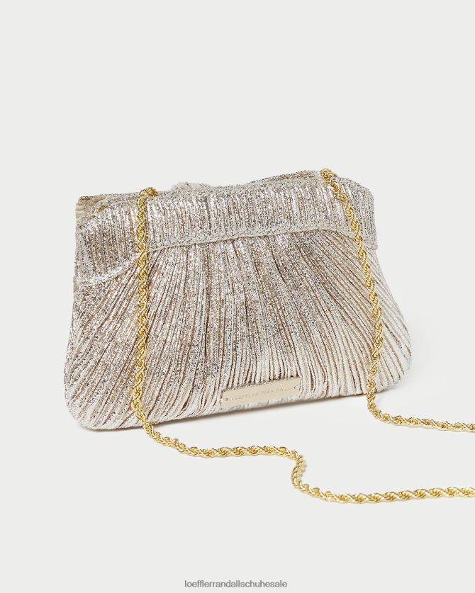 Frauen Loeffler Randall Rochelle Mini-Clutch mit Schleife Sekt Taschen 846824395