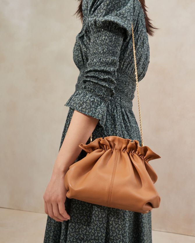 Frauen Loeffler Randall Willa Mini-Beutel dunkler Sand Taschen 846824347