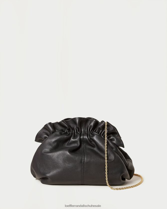 Frauen Loeffler Randall Willa Mini-Beutel schwarzes Nappaleder Taschen 846824336