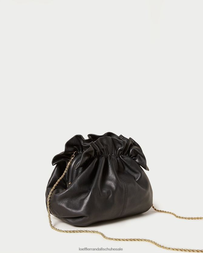 Frauen Loeffler Randall Willa Mini-Beutel schwarzes Nappaleder Taschen 846824336