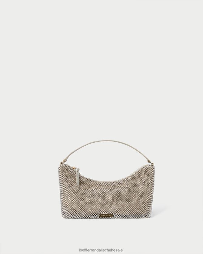 Frauen Loeffler Randall Cam-Strass-Baguette-Tasche Gold Taschen 846824399
