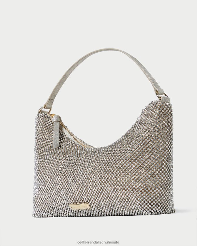 Frauen Loeffler Randall Cam-Strass-Baguette-Tasche Gold Taschen 846824399