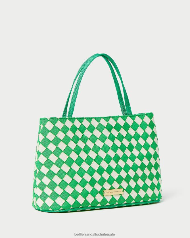 Frauen Loeffler Randall Minnow-Minitasche grün/creme Taschen 846824320