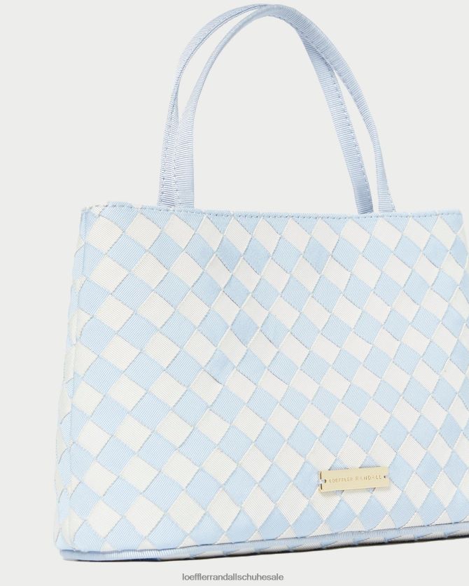 Frauen Loeffler Randall Minnow-Minitasche hellblau/creme Taschen 846824317