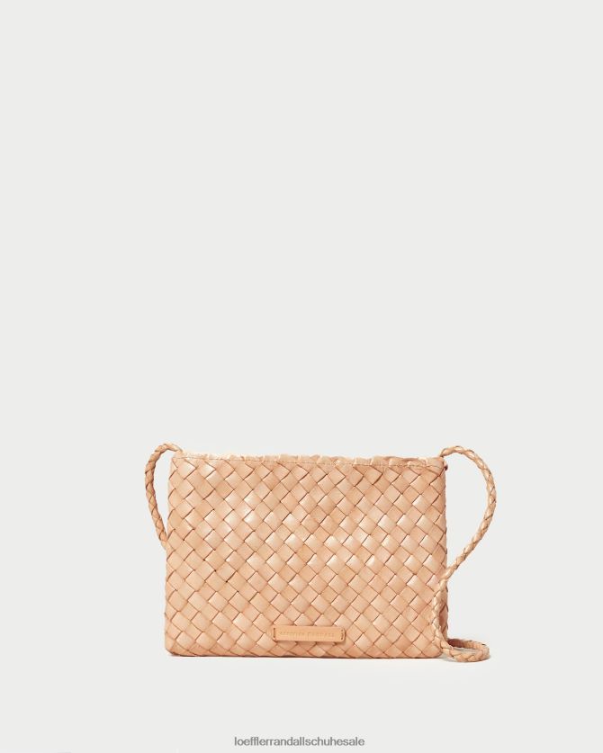 Frauen Loeffler Randall Marison gewebte Umhängetasche Wüstensand Taschen 846824325