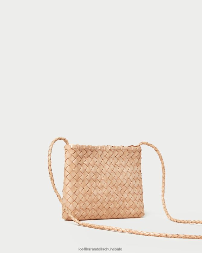 Frauen Loeffler Randall Marison gewebte Umhängetasche Wüstensand Taschen 846824325