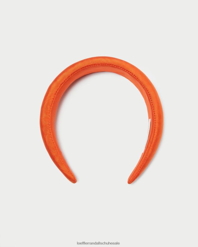 Frauen Loeffler Randall Bellamy Moiré-Stirnband Mandarine Zubehör 846824159