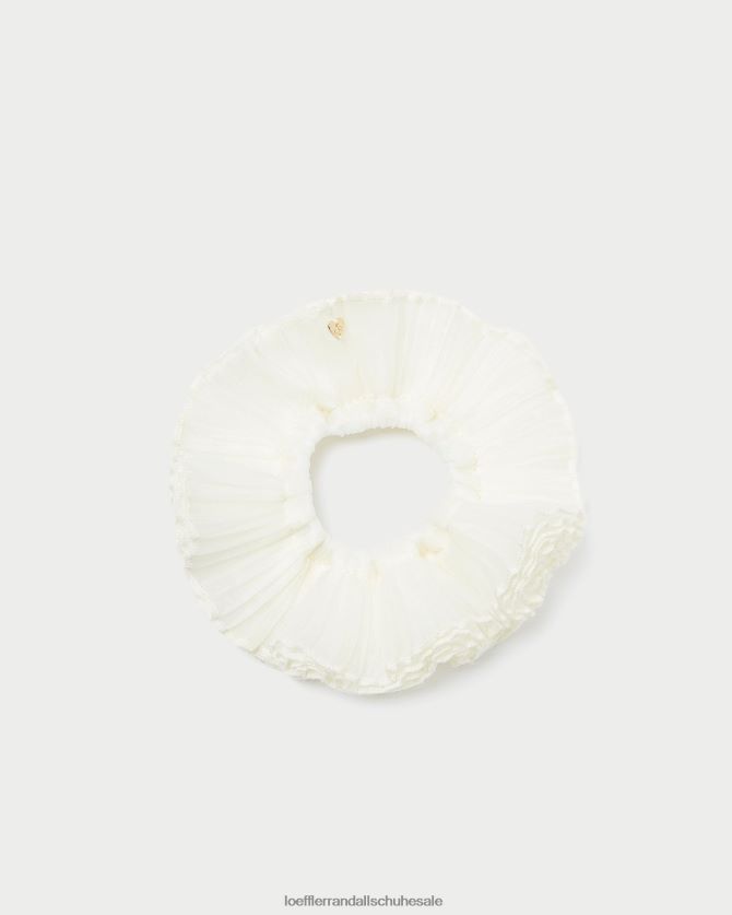 Frauen Loeffler Randall Emmy plissiertes Lagen-Scrunchie Perle Zubehör 846824161