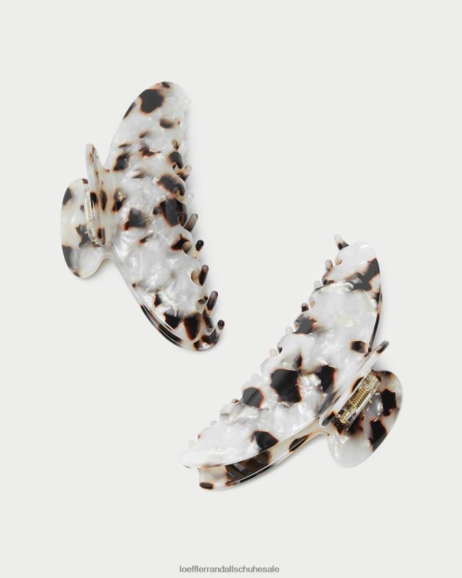 Frauen Loeffler Randall Koda-Muschel-Haarkralle Perlenschildkröte Zubehör 846824151