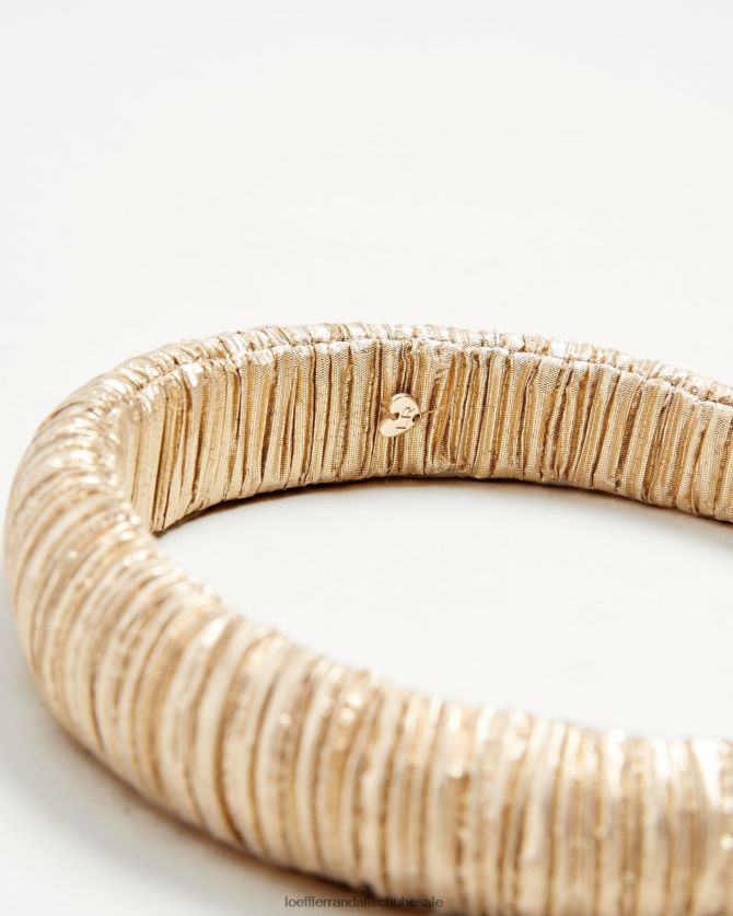 Frauen Loeffler Randall Marina Puffy-Stirnband Gold Zubehör 846824138