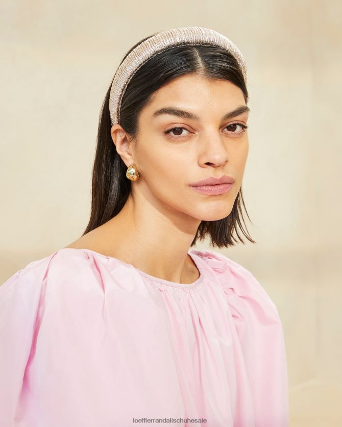Frauen Loeffler Randall Marina Puffy-Stirnband Sekt Zubehör 846824165