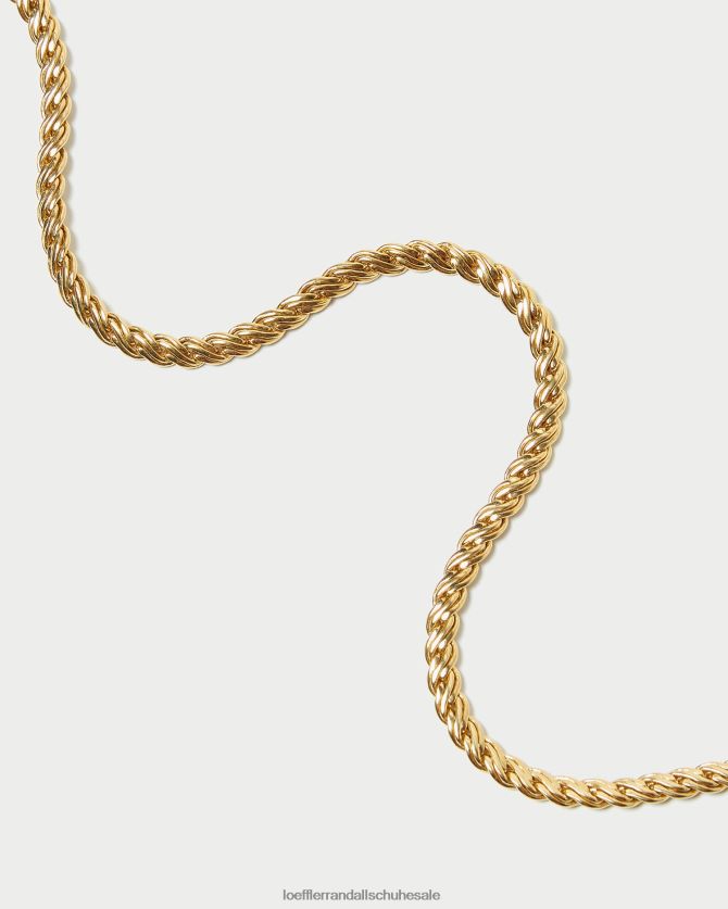 Frauen Loeffler Randall Halskette mit Allegra-Schloss Gold Zubehör 846824409